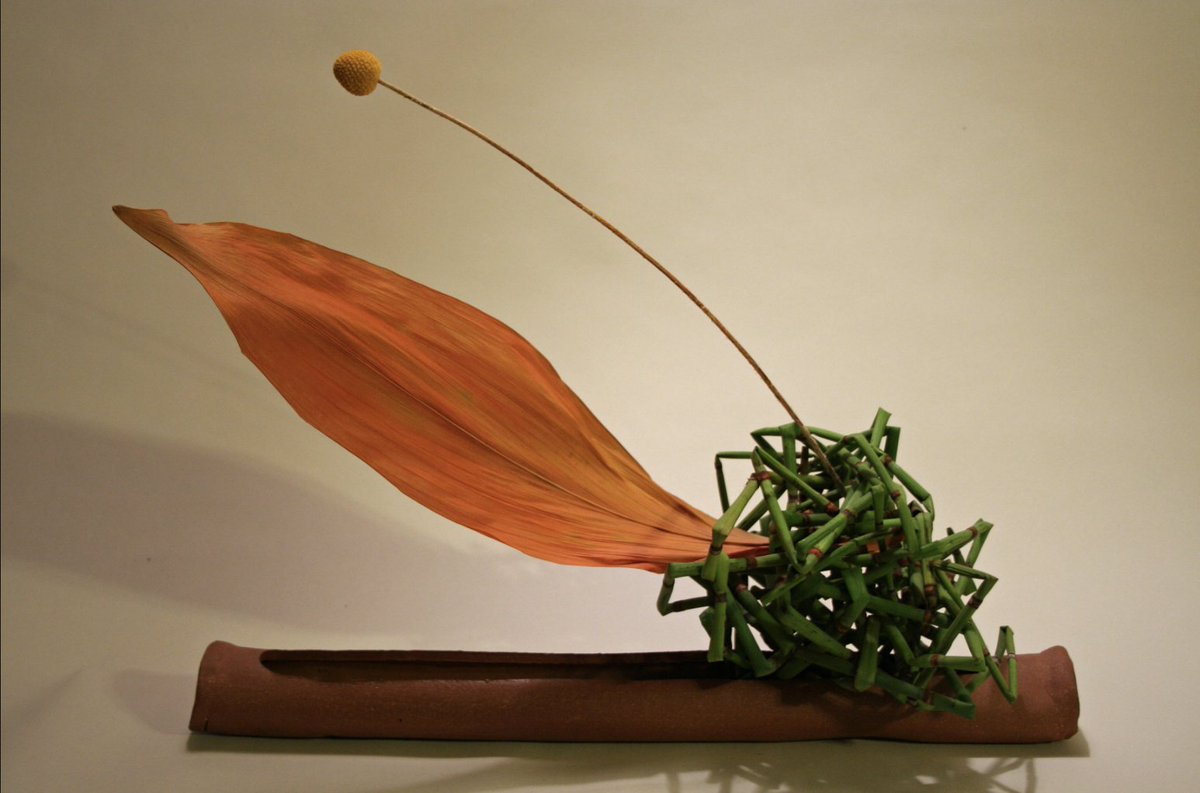 Arranging flowers in a certain way is considered to be a kind of art in Jap...