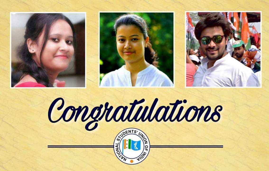dhbarbhuiya1's tweet photo. #Congratulations to #Salma Begum Choudhary, #Debashree Bora and #Rakid Hussain on being appointed as the National Secretaries of NSUI from Assam.
Wishing you all the best and success.@NSUIAssam @nsui @NsuiHailakandi @INCAssam https://t.co/XseOHCbqy8