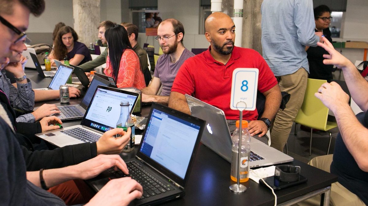 CivicHallLabs's tweet photo. Yes! We're all about nonprofits having deeper relationships with tech professionals--it's why we run #DeltaNYC. https://t.co/8ZwajwGUoT #techforgood #thisiscivictech https://t.co/v0Dld4XdTQ