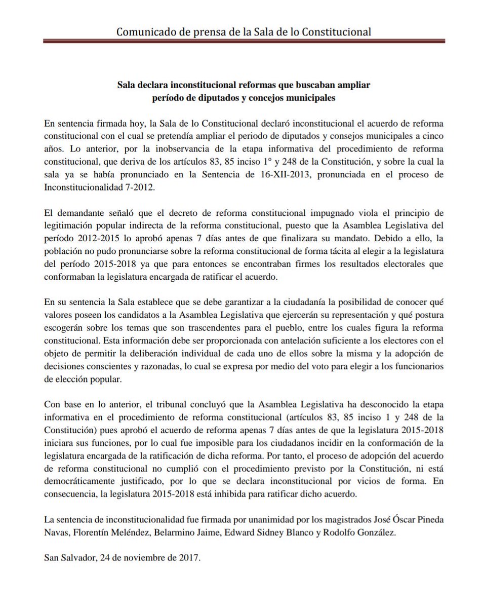 DPbP9HvUEAAWfbY - Diputados quer&iacute;an estar m&aacute;s en el poder, pero la sala constitucional no lo permiti&oacute;.