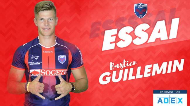 FCGrugby's tweet photo. Triplé pour Bastien Guillemin ! 51-13 #FCGUSCO https://t.co/1ykRihvrAh