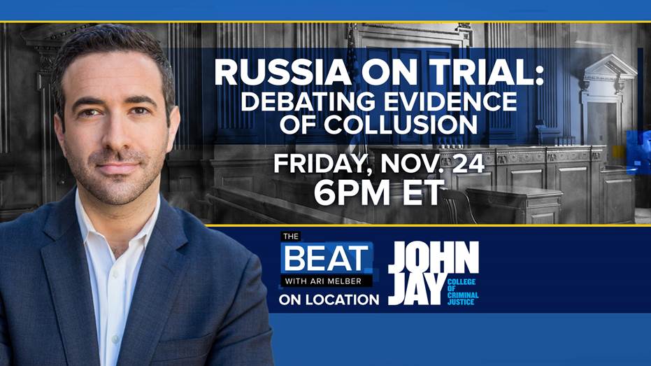 Image result for The Beat with Ari Melber russia mock trial