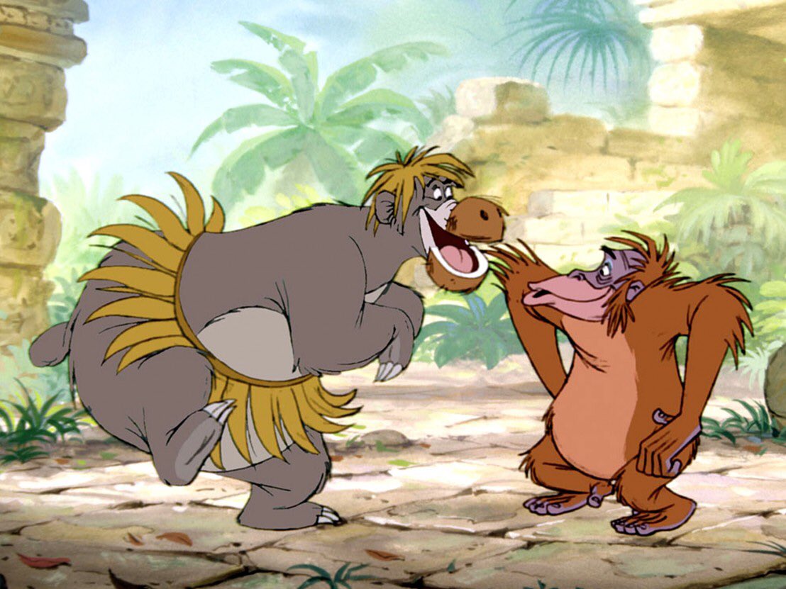 Oo-oo-oooo I wanna be like you-oo-ooo! The Jungle Book! Tomorrow 11am <a href="/KidsWhirled/">Kids' Whirled Cinema</a> <a href="/WhirledCinema/">Whirled Cinema</a> whirledcinema.com/screenings/lou…