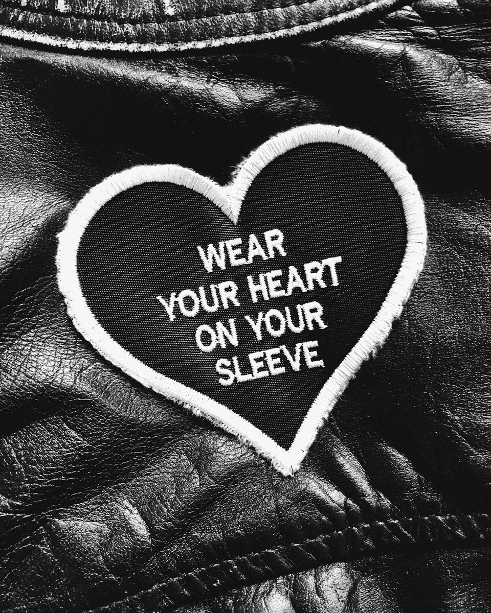 ByFireNY's tweet photo. HEART ON YOUR SLEEVE | By Fire #tees + #totes 40% OFF @gritnglory now thru #CyberMonday Get this #patch 🖤🆓🖤 w/BY FIRE purchase in-store + online! CODE: BLACKMAGIC #BlackFridayDeals #BlackFridaySale #patches #shopsmall #shopNYC #LES #rocknroll #Motörhead #🖤 https://t.co/3c30JJYXA9