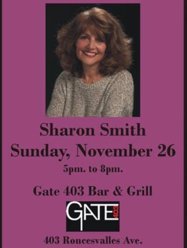 ScaifeDale's tweet photo. Looking forward to playing with Sharon Smith vocals and Bruce Griffin bass at Gate 403, Sunday November 26th, 5-8pm. 403 Roncesvalles Ave. #torontomusic #livemusic #torontomusician #gate403 #6ix #jazz #livejazz #Toronto #roncesvalles https://t.co/NdDGFGatf5