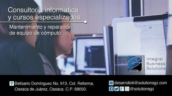 Solutions_GZ's tweet photo. Deseas una consulta de mantenimiento a los equipos de computo de tu empresa Nuestra área de #ConsultoríaInformática Cuenta con personal adecuado para brindarte el soporte y servicio necesario #SomosGZ #SolucionesEmpresariales #SolutionGZ #FelizFinde #FelizViernes https://t.co/WQdO4WBojA