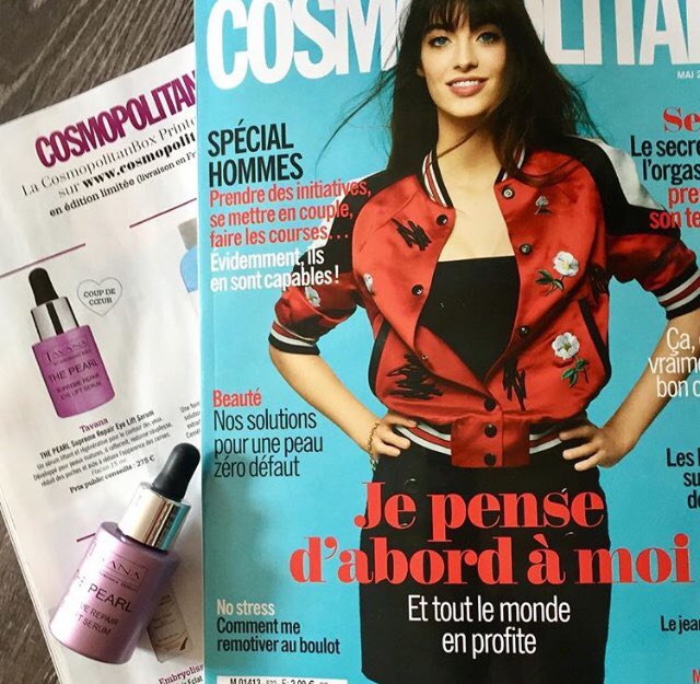 tavanape's tweet photo. Comopolitan loves Tavana THE PEARL 💜 #cosmopolitan #tavana #beauty #luxury #cosmetics #tavanathepearl #tavanacosmetics #musthave #shopping https://t.co/5QttOhQj25