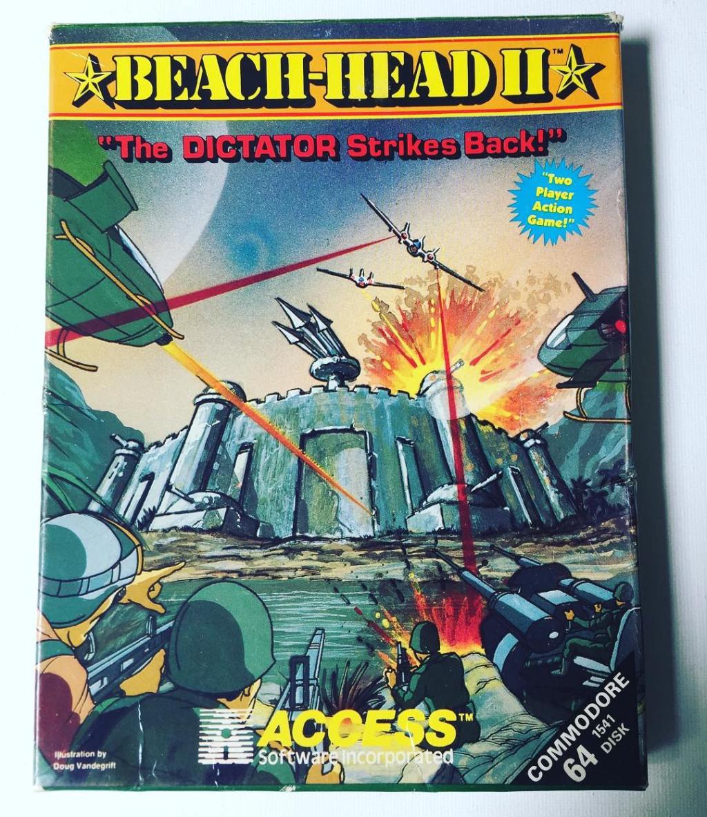 retrotechinfo's tweet photo. Beach Head II (C64 classics collection) #beachhead2 #accesssoftware #c64 #bastic… https://t.co/CJcDjuyPOm https://t.co/NHWxmOIJb0