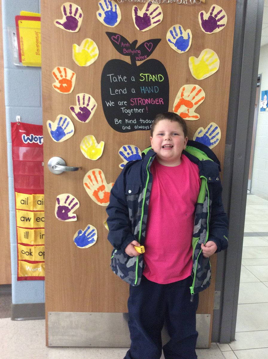 stahces's tweet photo. #stah takes a stand against bullying  #togetherinfaith https://t.co/vnVScdCeWh