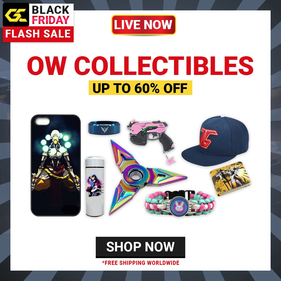 Gamers_cavalry's tweet photo. Flash Sale is now Live! The Crazy #GCBlackFriday17, Sale is going Crazier. Great discounts Up To 60% OFF On OW Collectibles🔵
@gamerscavalry
Order Here: https://t.co/mA4HjhmcjH
Free Shipping WorldWide🌎
#Overwatch #blizzard #collectible #BlackFriday https://t.co/Y5NQrut8Fv