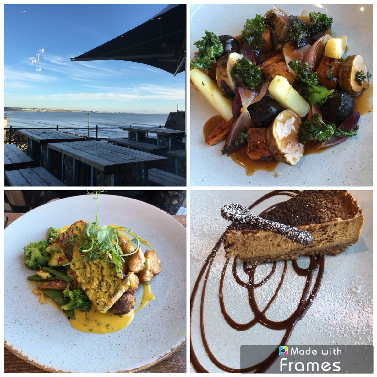 Fabulous lunch and great service today <a href="/harbourbk/">Harbour Bar&Kitchen</a> #Porthcawl 👏👏