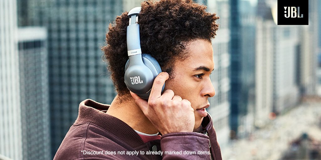 JBLaudio's tweet photo. Classic sound for up to 50% off.* #JBLWireless headphones with legendary pro audio. More #BlackFriday deals at https://t.co/ruTQKPsLpY https://t.co/jH2sLvuz7C