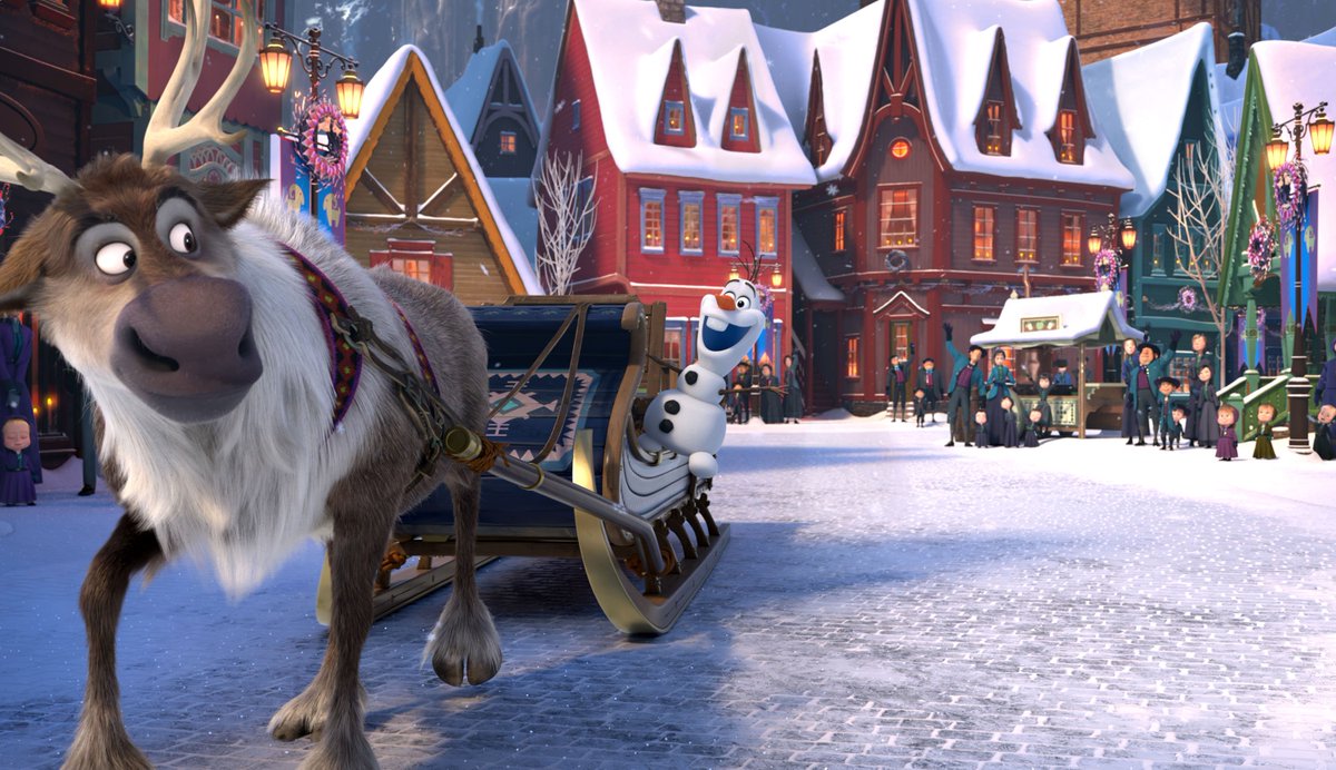 ChristinaRadish's tweet photo. Producer #RoyConli on #OlafsFrozenAdventure, furthering the myth of Arendelle, fruitcake, negotiating character decisions with the filmmakers behind #Frozen2 &amp; more: https://t.co/zwadPcPdBk @DisneyAnimation https://t.co/LyXHXwb1ON