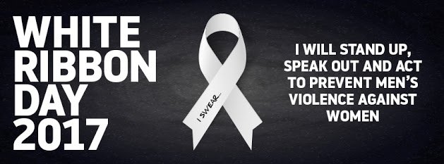 TheRoad_Scholar's tweet photo. #WhiteRibbonDay Stand Up, Speak Out and Act... always. No one deserves a life of violence #Destroythejoint #HeforShe There is a #WAYSS forward https://t.co/j0ncdIV3PA