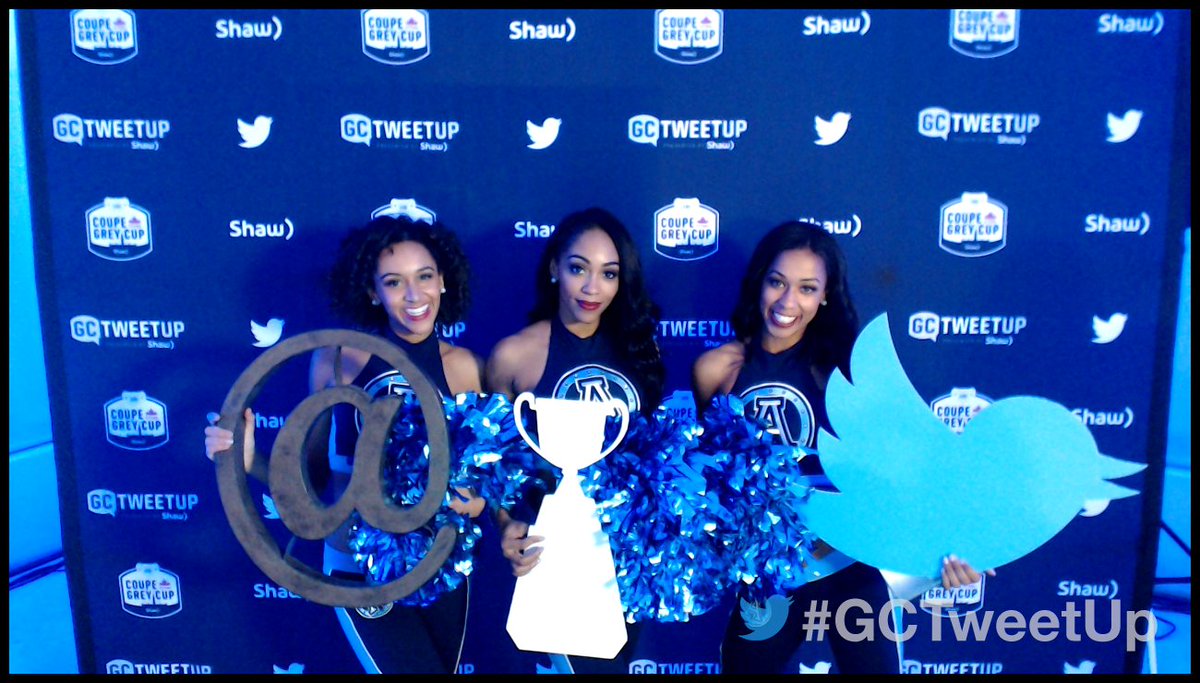 GCTweetUp's tweet photo. Having fun at #GCTweetUp with @xcanada and @CFL! #GreyCup @ArgosCheer https://t.co/H6x0iNmGeu