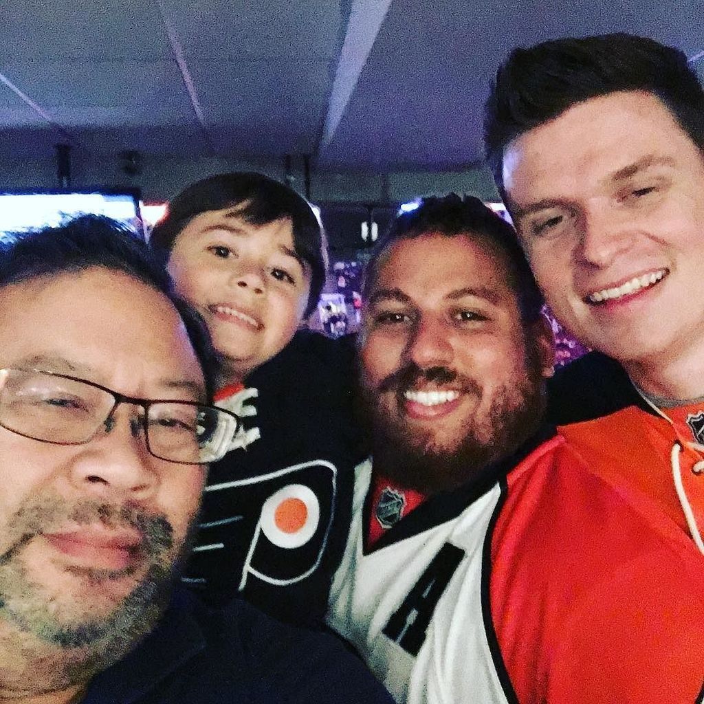 philjaurigue's tweet photo. Mason Man with his cousins  #tomfagan and @surfinghoneybadger14 https://t.co/8DPtLhua4Z https://t.co/PITnrScj9u