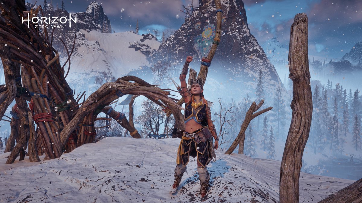 Освоил #PS4share :) И, пожалуй, это лучший костюм Элой) #HorizonZeroDawn