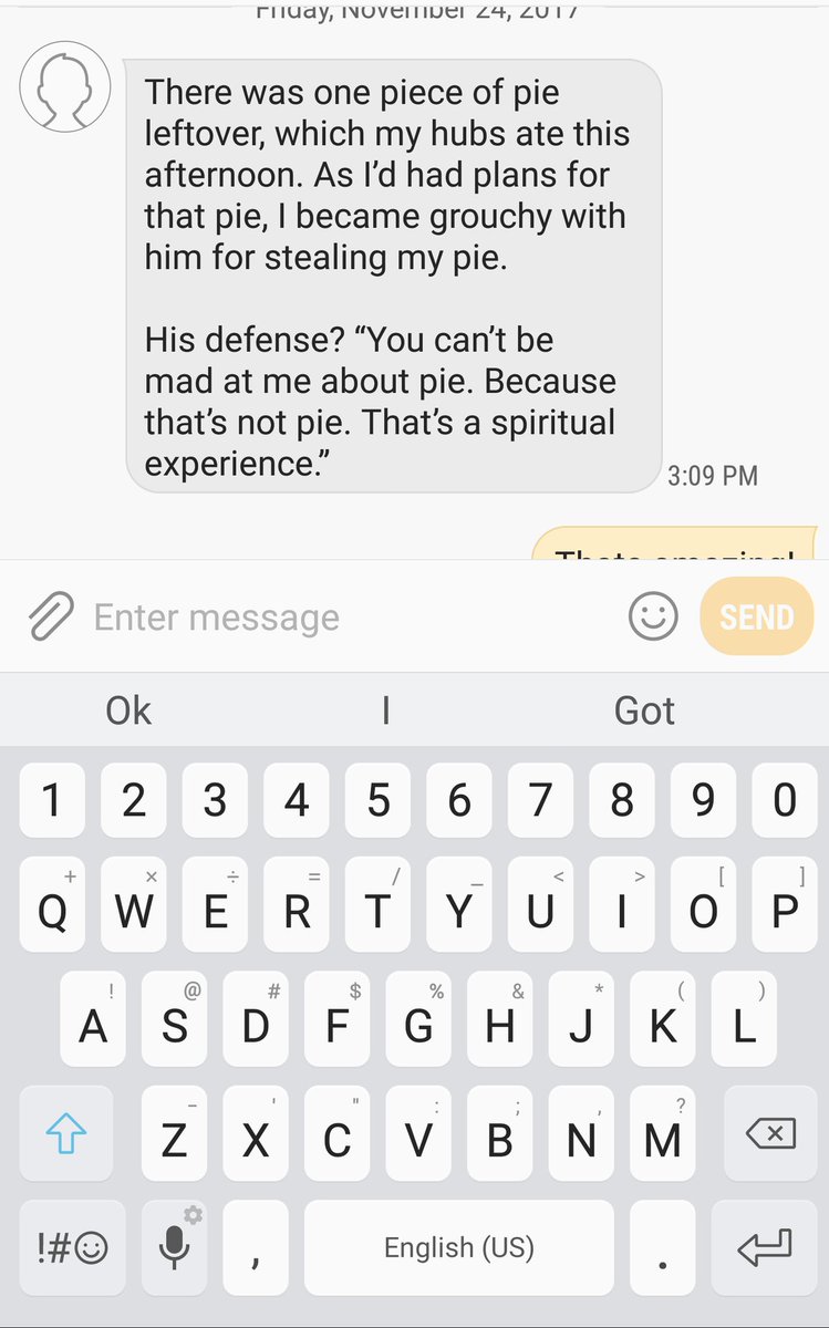 TheDapperChefMN's tweet photo. A customer, from my website's bake sale, just sent this to me. I think this is the best compliment I ever received. Now, I need to keep going. #thedapperchefmn #minneapolis #saintpaul #personnalchef #humbled https://t.co/nlv9fk0kOK
