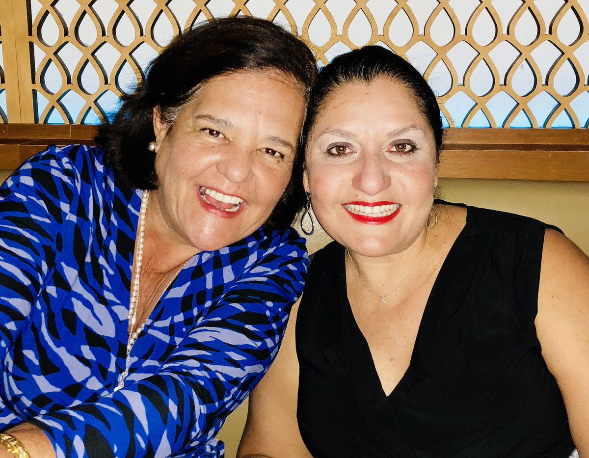 GabrielaDow's tweet photo. What a treat to share stories with the amazing #Latina business leader icon: national leader in her own right & married to the original #ElonMusk (#BillLowe, father of the modern PC, IBM & Xerox exec, CEO of Gulfstream). Fascinating conversation, more invigorated than ever! ❤️ https://t.co/WEafuPm7QP