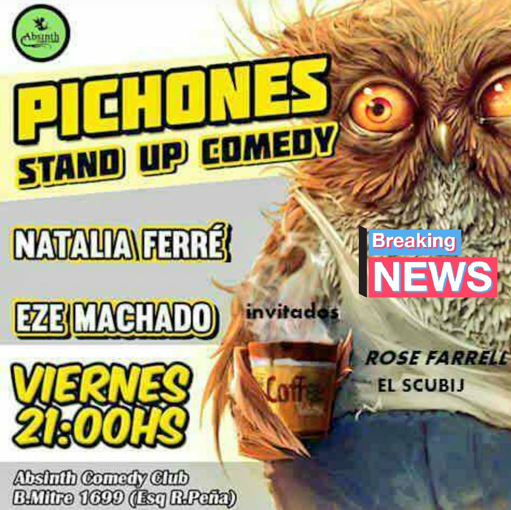 PichonesStandUp's tweet photo. Se viene otra noche de @PichonesStandUp Show a la gorra 😀 https://t.co/9Pst0YBHTY