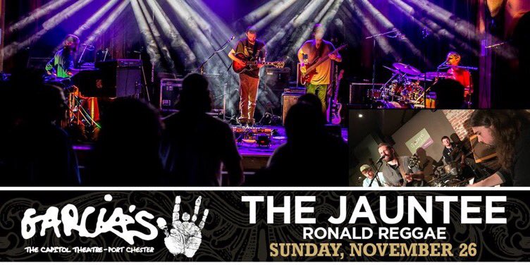 GarciasAtTheCap's tweet photo. This Sunday! Only 2️⃣ more sleeps until psychedelic rockers @thejauntee headline Garcia’s. Get here early for a fun and funky opening set by #ronaldreggae! Get tickets now-->> https://t.co/kbC4BXM1UJ https://t.co/iZ0c7o0EfC
