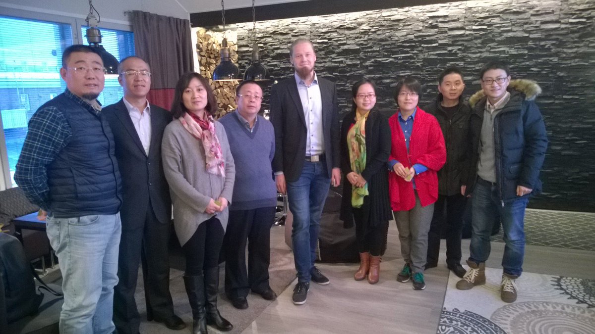 SakariJP's tweet photo. China-Finland Dialogue on Innovation and Entrepreneurship, Day 2: company visits @CodemateLtd  @IndoorAtlas #FocalSpec @UniOulu https://t.co/GjdUV9RFV2