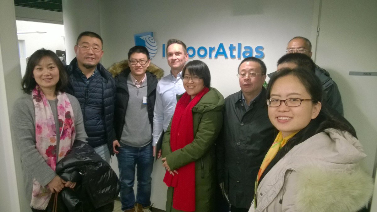 SakariJP's tweet photo. China-Finland Dialogue on Innovation and Entrepreneurship, Day 2: company visits @CodemateLtd  @IndoorAtlas #FocalSpec @UniOulu https://t.co/GjdUV9RFV2
