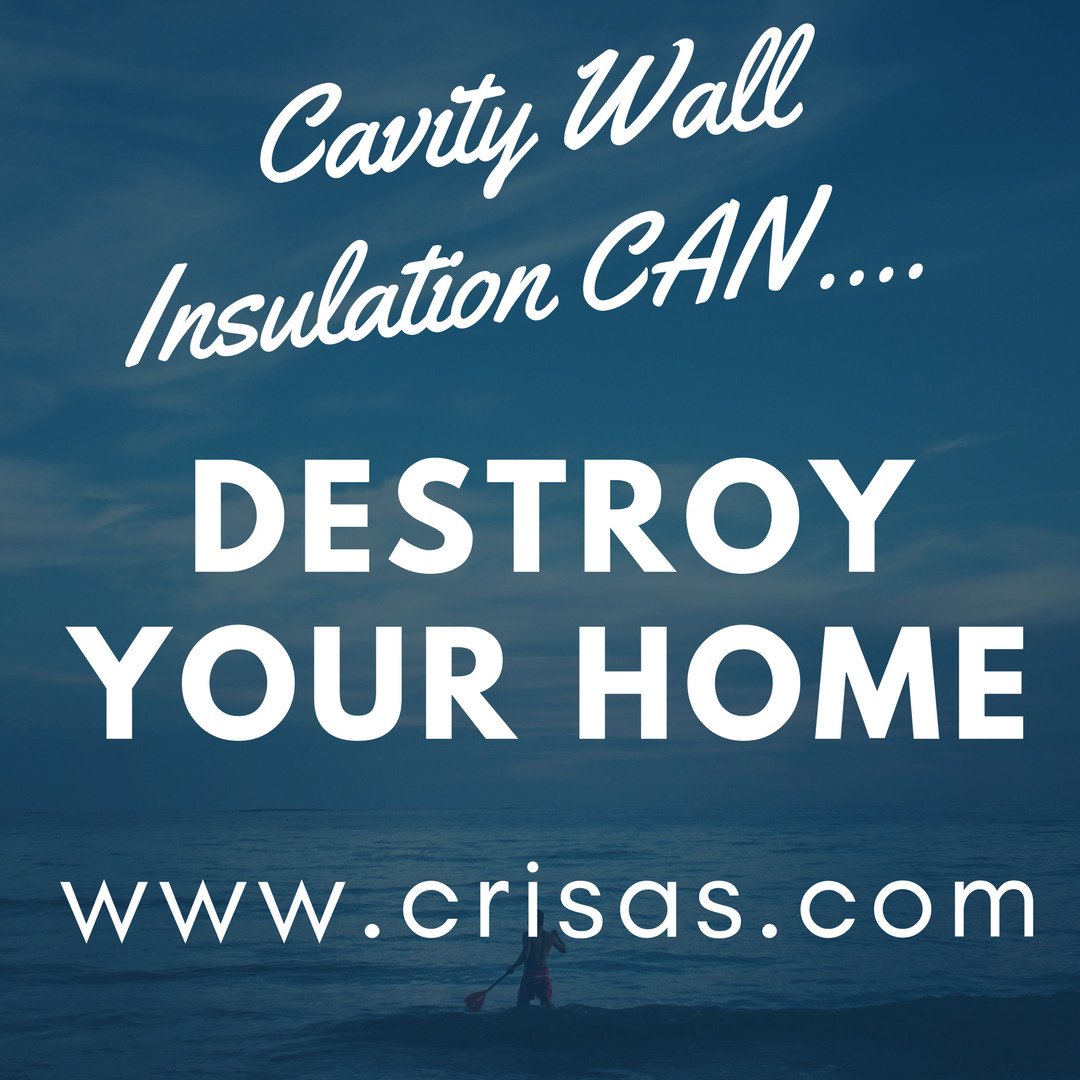 lloydh's tweet photo. CAVITY WALL INSULATION Can Destroy your home. Don't do it #cwiscandal #crisas https://t.co/LaK1vLVDbT