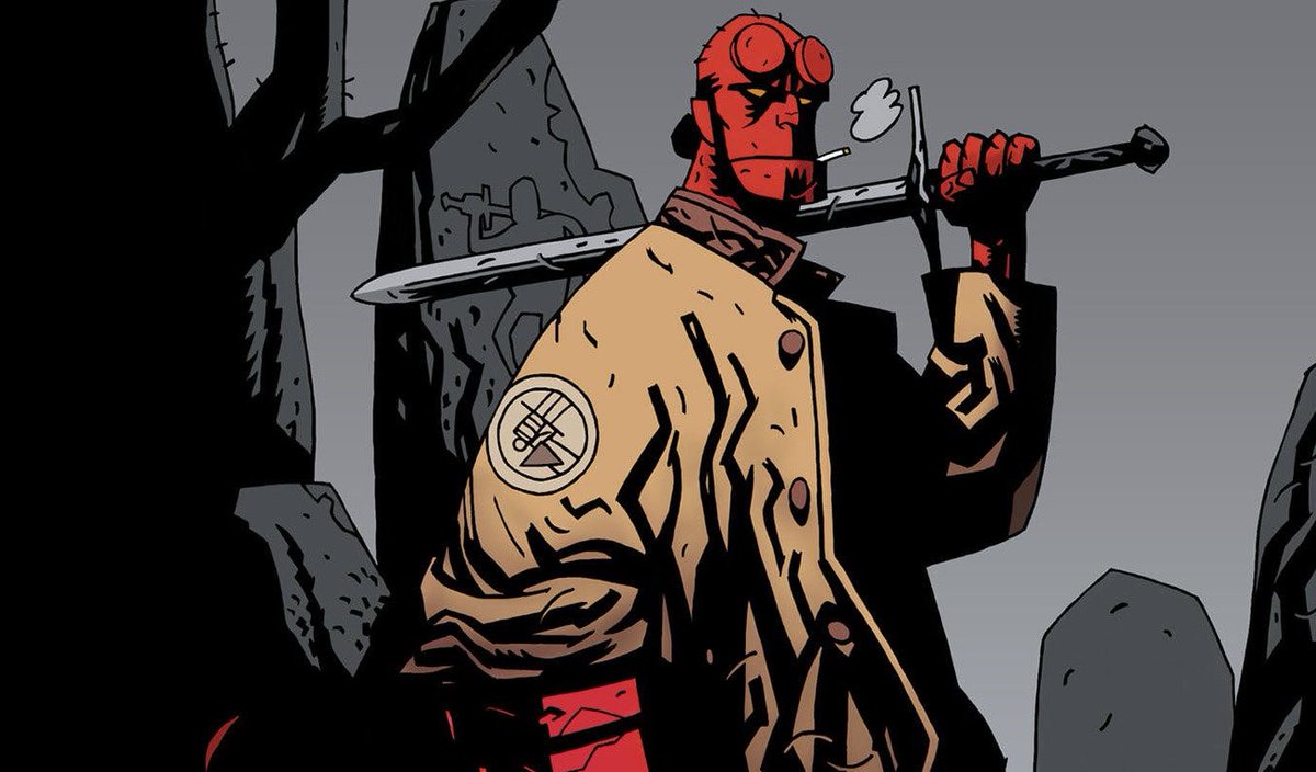❛I’m fireproof, you’re not.❜

— new Hellboy.
— experienced and as descriptive as you are.
— crossover (dc, tmnt, watchmen)
— retweets appreciated.
