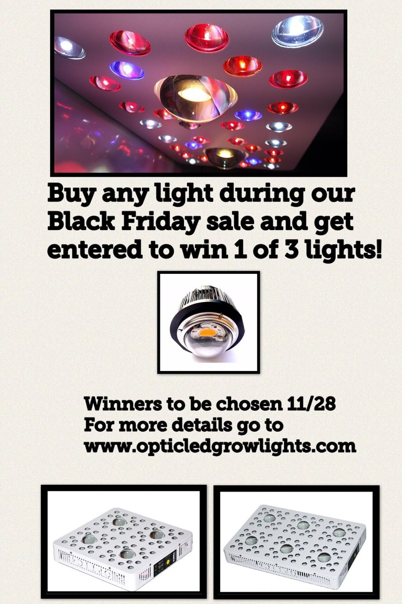 WGREGO202's tweet photo. This is the best time to get a new light! Free seeds and a GREAT chance at winning a free optic LED light! #Optic1Giveaway #Optic5daysale #Autoflowers #optic4 #optic6 #optic8 #opticledgrowlights https://t.co/d4RafG3RyY