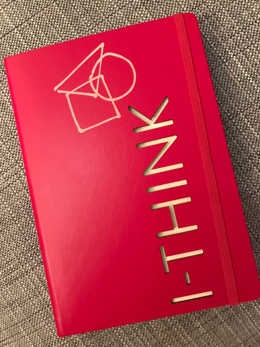 msequinn's tweet image. What a great day of learning and sharing! TY @nogahk  @josieis @RotmanIThink for the gift. We are notebook people. #ithinkessentials #causalmodels #ladderofinference #propromodel