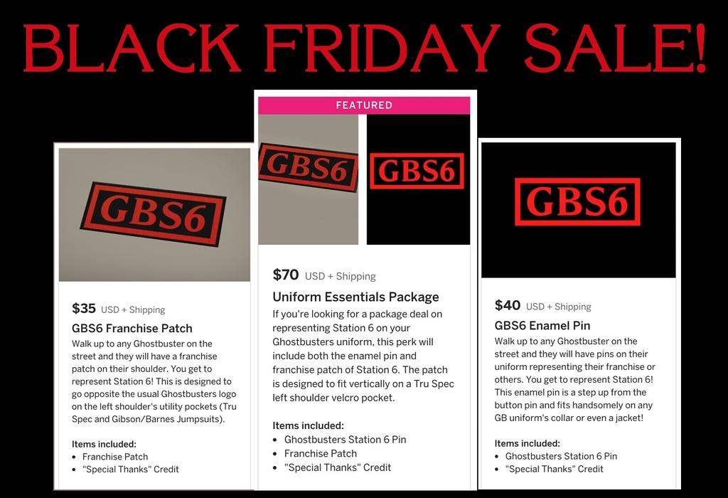 GhostbustersWeb's tweet image. Our main enamel pin and franchise patch perks have been discounted on Indiegogo! Check out our Black Friday sale! Pins made by @ProtonPins !