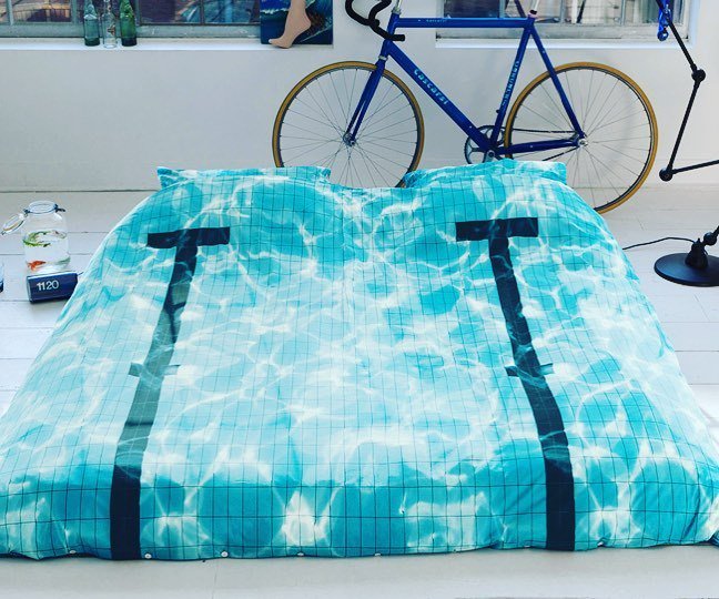 satoshibuilding's tweet photo. I haven’t swam in 6 weeks but if I sleep on this can I count it as swimming while I dream of swimming? #FollowTheBlackLine https://t.co/ImM6KzNIHE https://t.co/PbUqUZsYIB