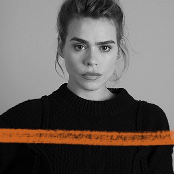 billiepiper's tweet photo. I #drawaline to end violence against women and girls. It's everyone's issue so join me and @UNWomenUK https://t.co/GT5QQciTzc #NewProfilePic https://t.co/AU4KRVP1je