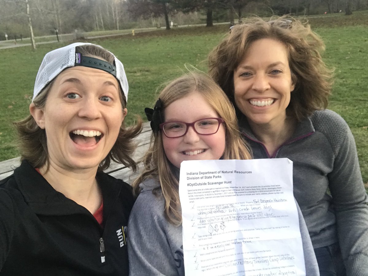 hjwillman's tweet photo. Successful scavenger hunt with Lily and @hollywillman! #OptOutside https://t.co/OFvP3VouPj
