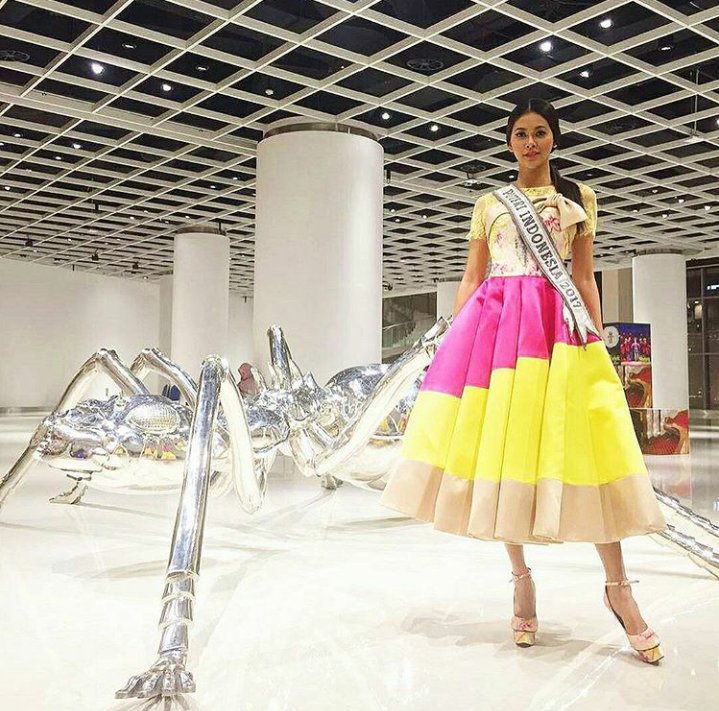 MariatmiDewi's tweet photo. Kamu bisa kak semangat trs yaa @bungajelitha21 #MissUniverse #Indonesia https://t.co/x6pK09bdA2