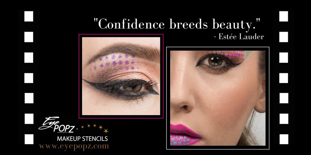 EyePopz's tweet photo. "#Confidence breeds #beauty!" ~ Estée Lauder 
We love to make you shine! #EndlessExpressionz https://t.co/mQ8NIGRXkW https://t.co/Zmdj9w51y3