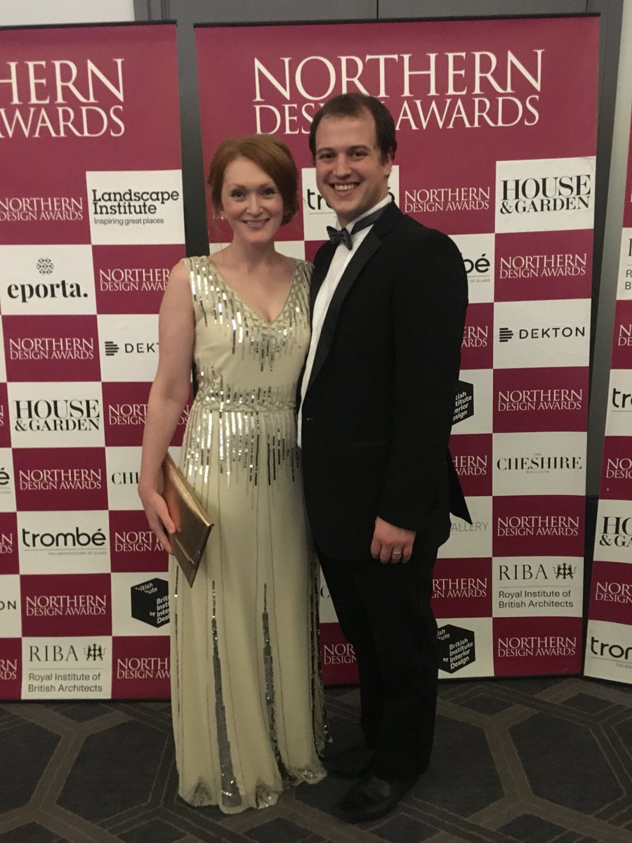 Thrilled to be here! Good luck to all the finalists! #ndas17 #northerndesignawards2017