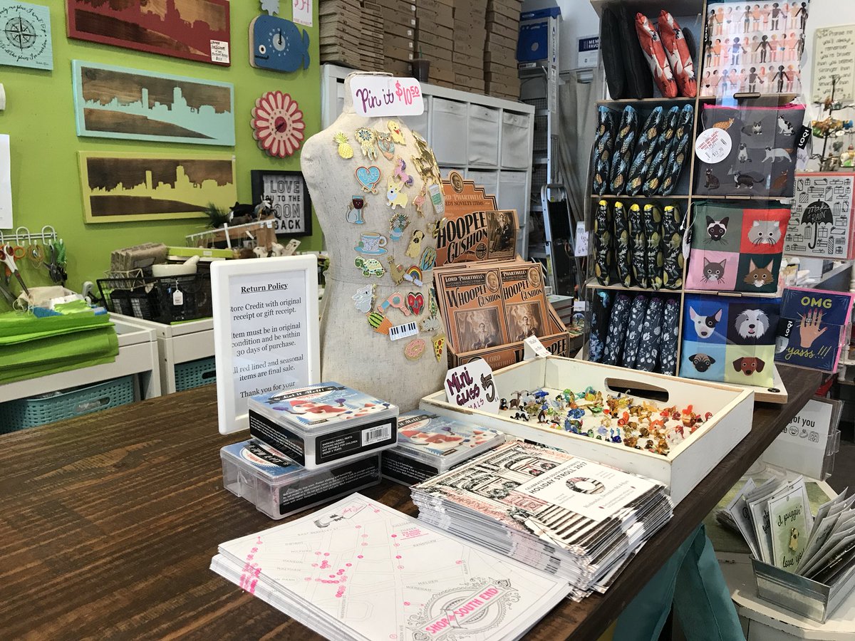 susantran's tweet photo. It’s #BlackFriday and in the #SouthEnd - we’re shopping local. #Gifted #ThirdPiece #Boston #ShopLocal https://t.co/SHa46SAwRF