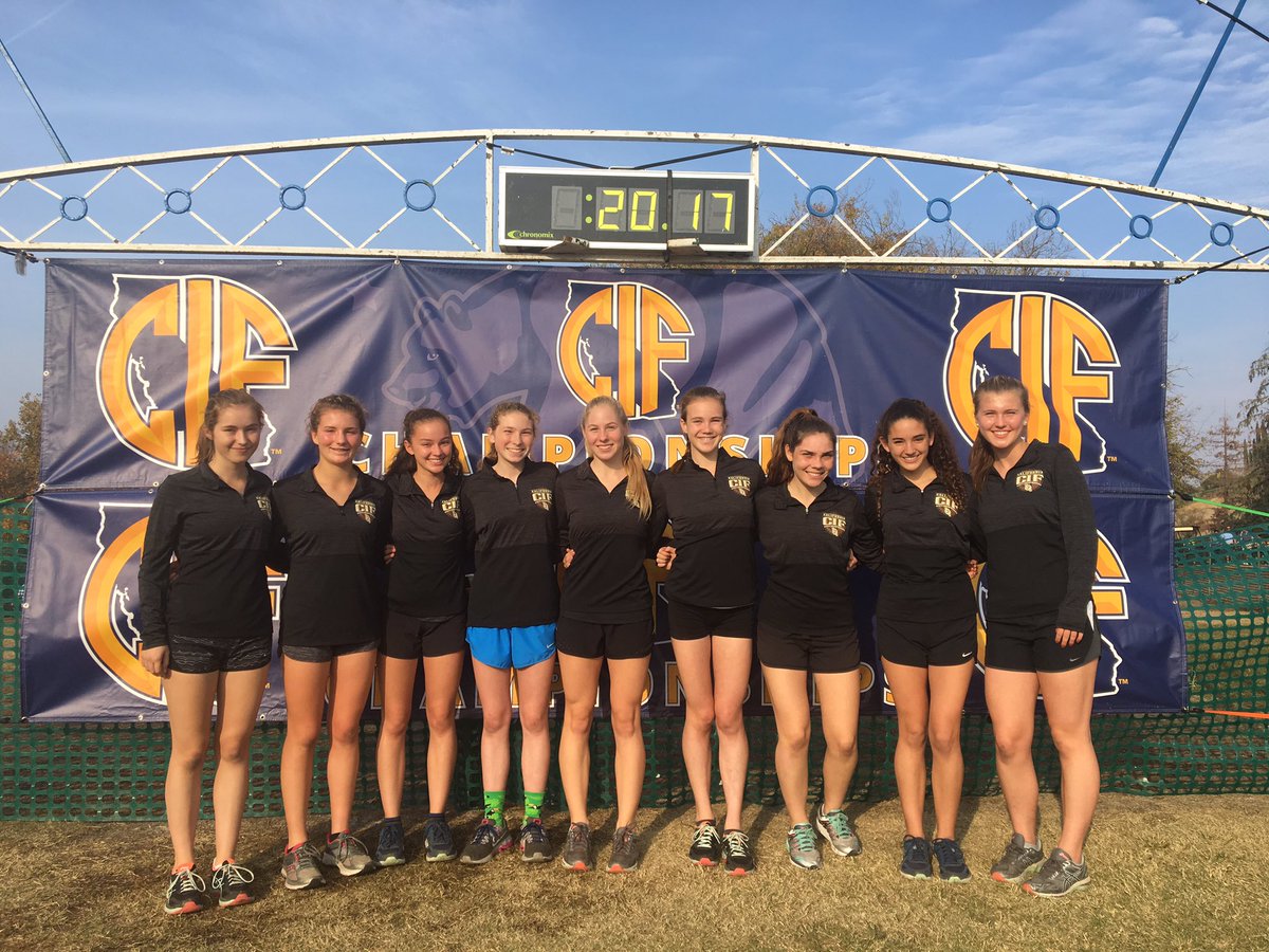 Our Panthers checking out the <a href="/CIFState/">CIF State</a> XC course and getting ready for their race tomorrow morning. Good luck Panthers! #roadtostate