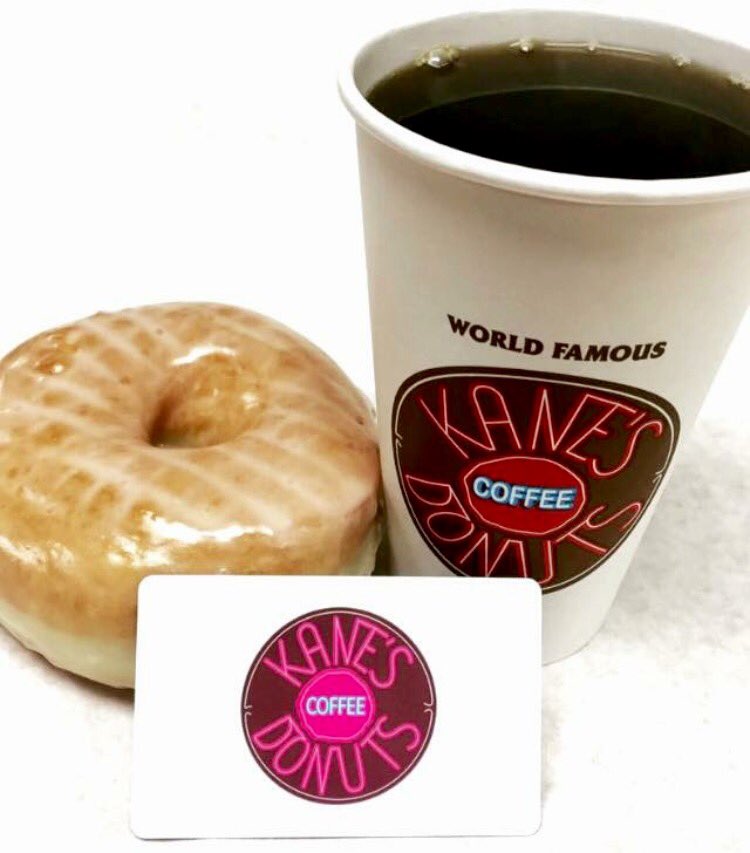 KanesDonuts's tweet photo. Tomorrow is Small Business Saturday!! Please show your support shop at Kane's! We decided to continue our special! Buy a $25 gift card receive a free medium beverage and donut! #local #SmallBizSat #kanesdonuts https://t.co/AZyOyodvvu
