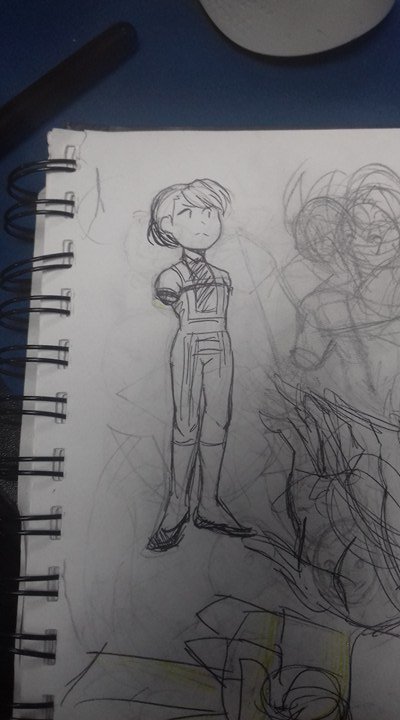 Mi intento por hacer un oc de bnha 
