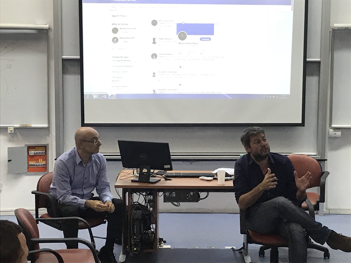 cecisamp's tweet photo. #MBAIUTDT17 @ahatum clase de reclutamiento con @MatiasLammens Gracias por venir!! https://t.co/WYin14qtls