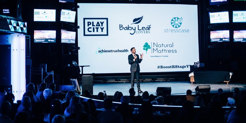 Catalystica_'s tweet photo. #BoostRstageYYC is BACK on Dec 5th! 4 entrepreneurs get 3 mins to pitch their business and YOU decide who gets boosted. Don't miss it. Get your tickets now! https://t.co/ffW5zB2lAc https://t.co/7gwyaptGcO