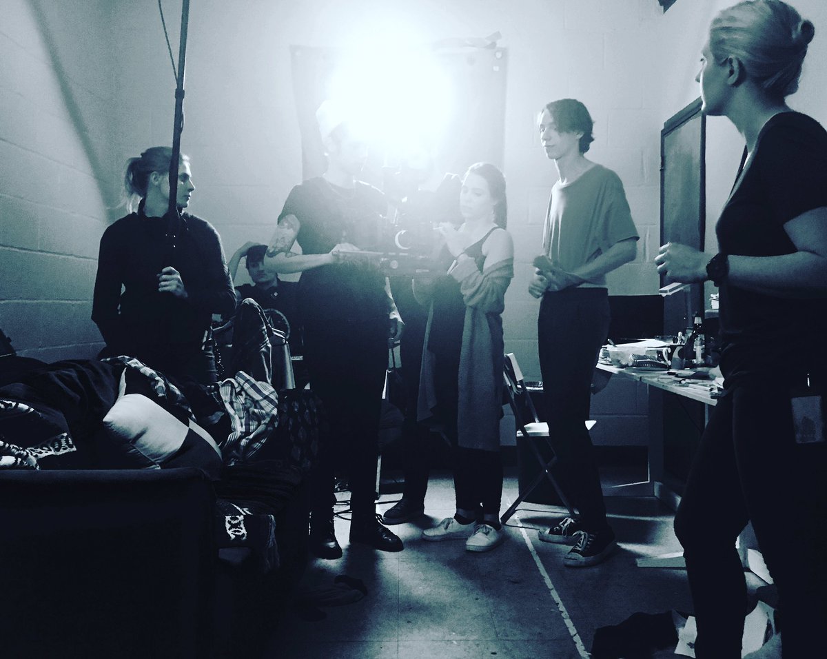 ValerieRedd's tweet photo. Behind the scenes of BARRY AND TODD. #shortfilm #filmset #takingdirection #martinishot https://t.co/WH8sNtMX50
