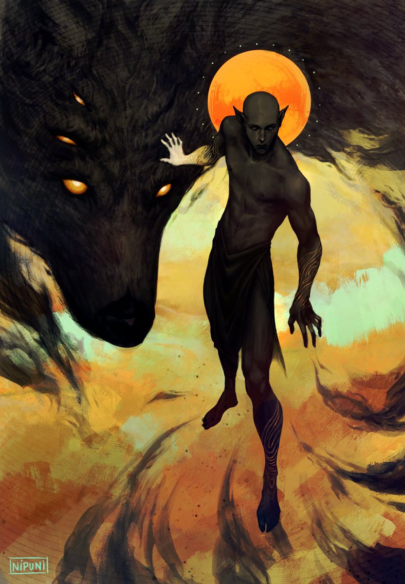 NipuniDraws's tweet photo. Guardian #dragonage #dragonageinquisition #solas #illustration #bioware https://t.co/e1WaKbq9mx