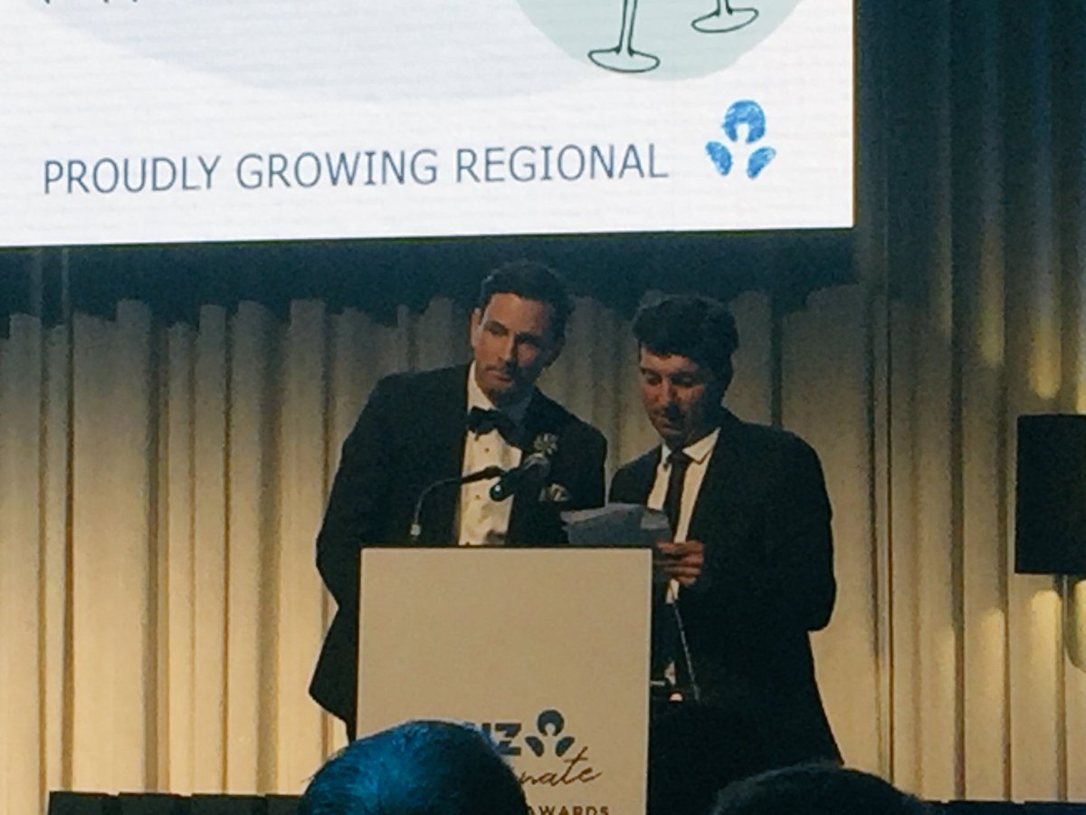 What a great VIC/TAS #ProudlyGrowingRegional awards night. Congrats to all that attended and to all the award winners.