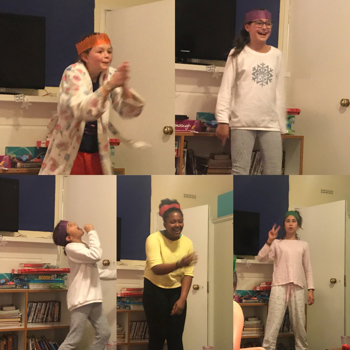 LifeinBeaufort's tweet photo. Bonkers evening in Beaufort! Mocktails, crackers, charades and play-doh Pictionary!! #iloveboarding @WestonbirtBoard #MentalWealth https://t.co/2AfYJaNLjr
