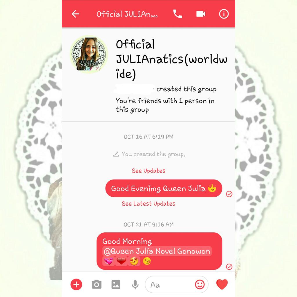 JULIAnatics_OFC's tweet photo. OFC GC ng @JULIAnatics_OFC ππ
Queen @MMPHCamSur
#mmphcamsur https://t.co/g7KcoT8G6T