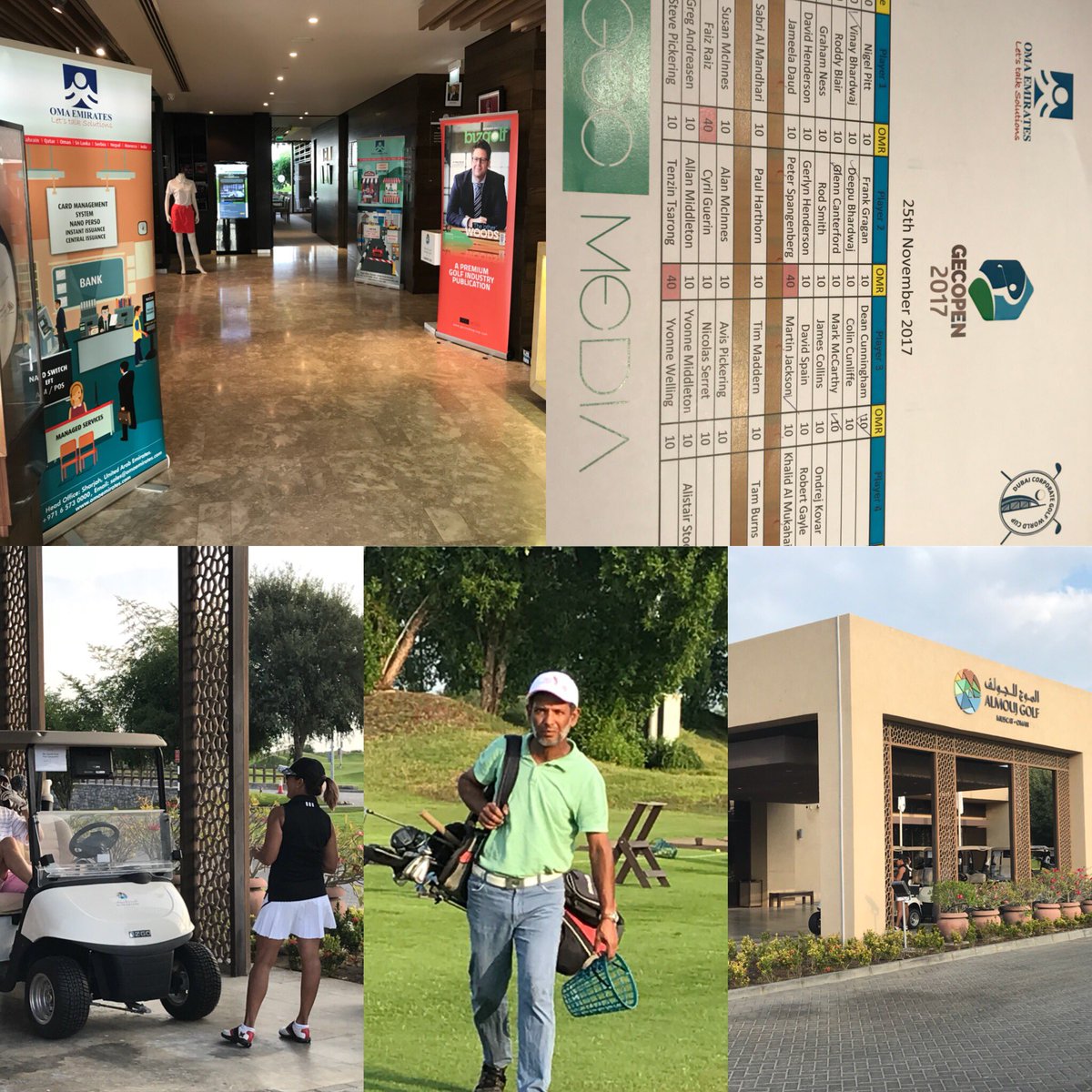 GECOpen's tweet photo. All set and Top executives getting ready for #Oman Qualifying Round.#gecopen @EmiratesOma @BizgolfMea @EC_MEA @CallawayGolf #dubaigolf #AlmoujGolf https://t.co/4WmJ4758jz